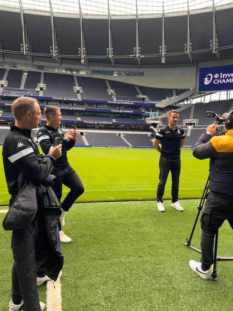 Luke_W_Pearce's tweet photo. Pleasure to be part of @ChampionsCup and @ChallengeCup_ season launch 🏟️ #whereextraordinaryhappens @bracey1988 @samgw https://t.co/aJ0sMYgANX