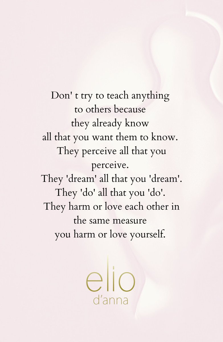 Man is already ready. Intelligence and love are already in every man. I see it in every student. My experience is that we should not add anything to the students, but bring them out with the beauty of their originality, eliminating what I call 'the old education'
<a href="/eseschool/">European School of Economics</a>