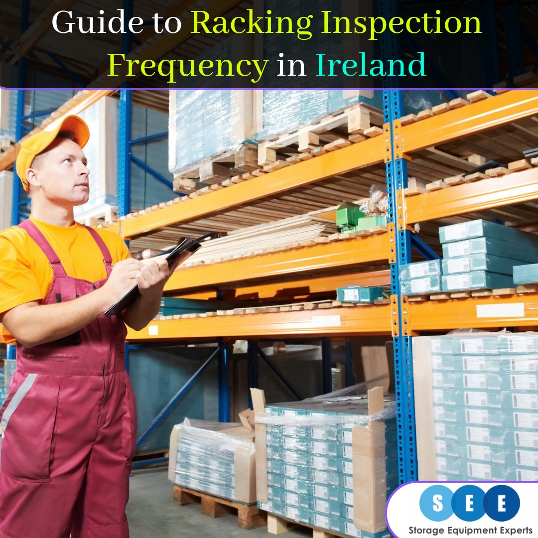 _see_racking's tweet photo. Guide to racking inspection frequency in Ireland for warehouse safety. Contact us for training courses and expert advice on racking inspection in Ireland.

https://t.co/9ba2r2hQmv

#rackinginspections #rackingireland #trainingcourses #traininginspections #racking https://t.co/yrzOJFUlXu