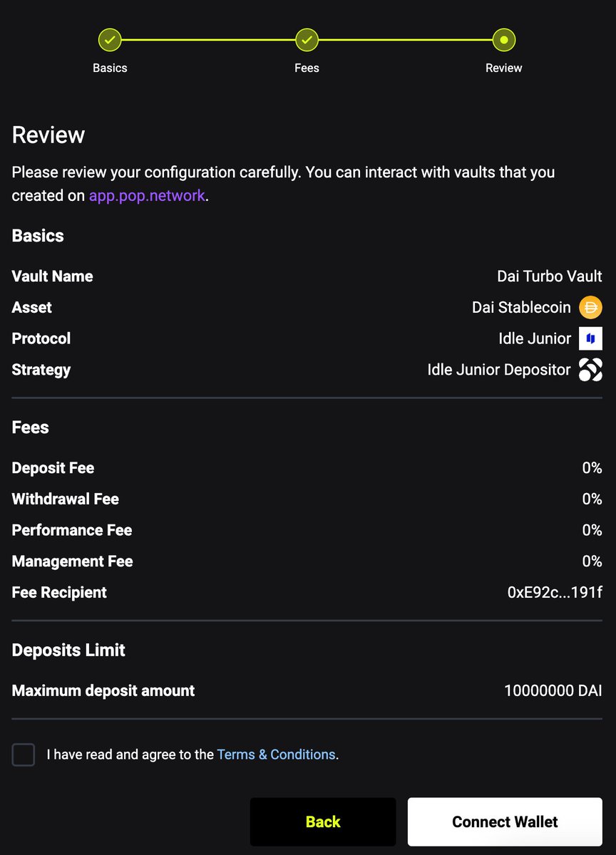 VaultCraft_io's tweet photo. 1/ Let’s first cover Smart Vaults, @vaultcraft_io’s non-custodial, automated yield strategies that anyone can customize, deploy, and monetize with https://t.co/tCfjhL4wx2 🙌

All Smart Vaults have zaps⚡️ meaning you can deposit any asset AND they can be boosted with $oVCX🚀 https://t.co/3AiWRNIsW0