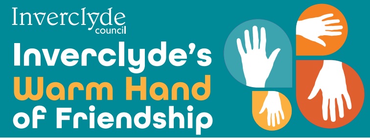 inverclyde's tweet photo. Inverclyde's Warm Hand of Friendship scheme is returning for a second year to give residents access to warm spaces, resources, advice and support as temperatures plummet and costs rise thanks to £100k of funding 🤝 https://t.co/eaLsFoayDq #InverclydeCares https://t.co/D7Ib5b01uU