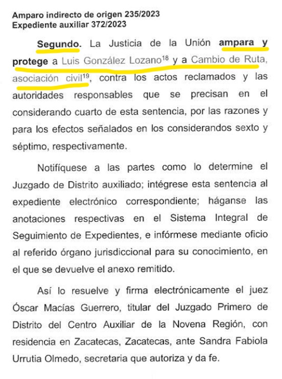 luisglozano's tweet photo. 🌿🏛️ Victoria legal para el medio ambiente: Cambio de Ruta logra sentencia favorable en la protección de la Sierra de San Miguelito. El juzgado ordena la implementación inmediata del programa de manejo del área natural protegida, marcando un hito en la conservación de nuestro patrimonio natural en San Luis Potosí. 🌱🌎

Instamos al gobierno de @lopezobrador_ a respetar esta decisión y evitar retrasos en la preservación de este ecosistema vital. Una impugnación sería un retroceso en nuestro compromiso ambiental. Pedimos al gobernador @RGC_Mx demuestre su congruencia, pidiendo al Gobierno Federal cumpla con la sentencia de forma puntual¡¡¡

Seguimos luchando por un desarrollo sostenible y el cuidado de nuestros recursos naturales. 💚🇲🇽 

#ProtecciónSierraSanMiguelito #MedioAmbiente #JusticiaAmbiental #CambiarelpresenteparaReverdecerelFuturo