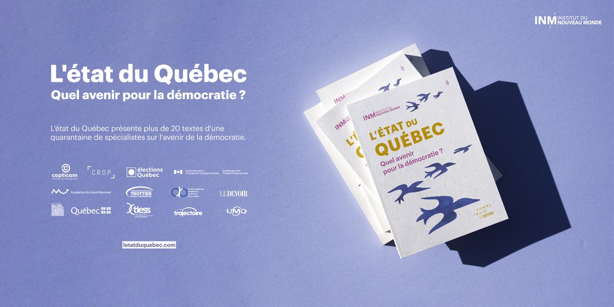 Rémi Quirion (@scichefqc) on Twitter photo La nouvelle édition de « L’état du Québec : Quel avenir pour la démocratie? » <a href="/INM_voix/">Institut du Nouveau Monde (INM)</a> est maintenant disponible!
Avec <a href="/_Mathieu_Ouimet/">Mathieu Ouimet</a>, nous y explorons des avenues pour favoriser la diffusion des sciences
dans l’appareil gouvernemental.
➡️ Plus d’info : inm.qc.ca/edq2024/ La nouvelle édition de « L’état du Québec : Quel avenir pour la démocratie? » <a href="/INM_voix/">Institut du Nouveau Monde (INM)</a> est maintenant disponible!
Avec <a href="/_Mathieu_Ouimet/">Mathieu Ouimet</a>, nous y explorons des avenues pour favoriser la diffusion des sciences
dans l’appareil gouvernemental.
➡️ Plus d’info : inm.qc.ca/edq2024/