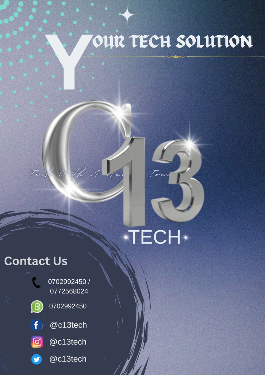 c13Tech's tweet image. 