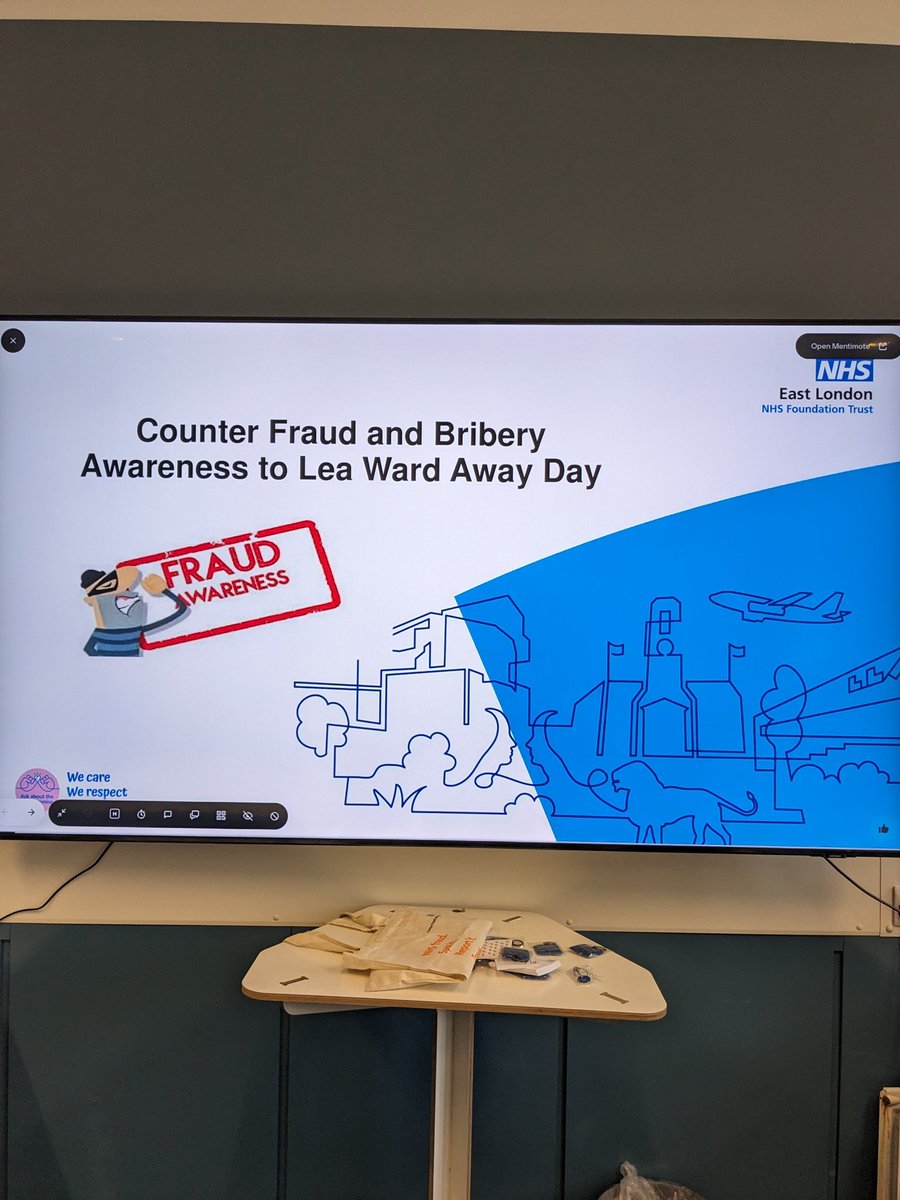 Fraudtalk@elft (@fraudtalkelft1) on Twitter photo Thanks to Lea Ward, Tower Hamlets, for having me at their away day this morning to talk about fraud and bribery <a href="/NHS_ELFT/">East London NHS Foundation Trust (ELFT)</a> Thanks to Lea Ward, Tower Hamlets, for having me at their away day this morning to talk about fraud and bribery <a href="/NHS_ELFT/">East London NHS Foundation Trust (ELFT)</a>
