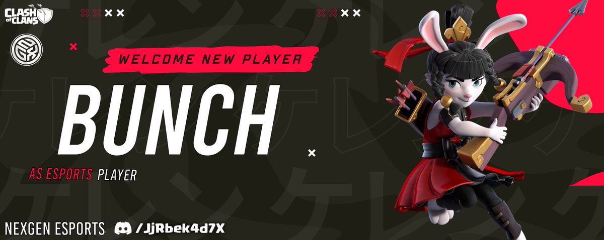 nexgesports's tweet photo. 🚀 Excited to welcome @bzbunch  to our elite Clash of Clans eSports roster!  Get ready for game-changing plays and unmatched skill! #NexGenRising #ClashEsports https://t.co/z5ULXdGQo8