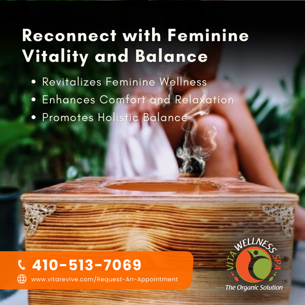 vitaRevive's tweet photo. Experience the rejuvenating power of natural herbs, promoting holistic wellness for your feminine health. Discover the ultimate relaxation and rejuvenation. 💆‍♀️💫

🌻 https://t.co/UG7U2pPvqX
☎️ +1 410 – 513 - 7069
📍 2160 E. Joppa RD Suite #102, Parkvillle, MD

#vitarevive https://t.co/zXC1ilA1Qr