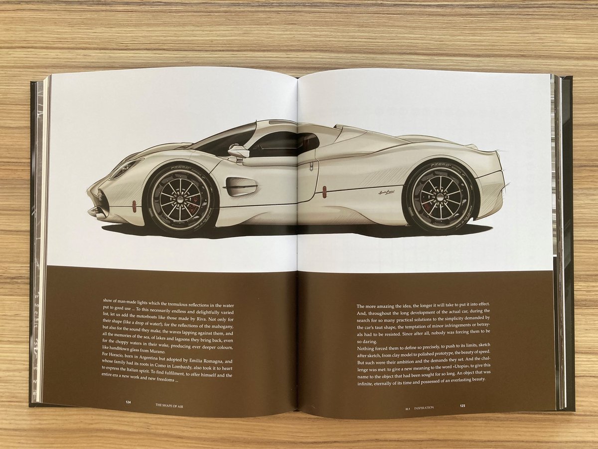 DriveGuideGuru's tweet image. Hot off the presses from @GiuntiEditore in Italy, the most recent book I have translated, on the stunningly beautiful Pagani Utopia.