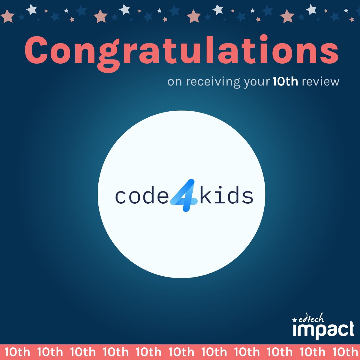 TheEdtechImpact's tweet photo. Big congratulation to @BlueSkyMatters and @DoodleLearning_ for achieving the milestone of 50 reviews 🚀
Great to also see code4kids and @scalefusion reaching their milestones 🎉
#edtech #edtechevidence #teachertwitter https://t.co/HqPBiBWGFK