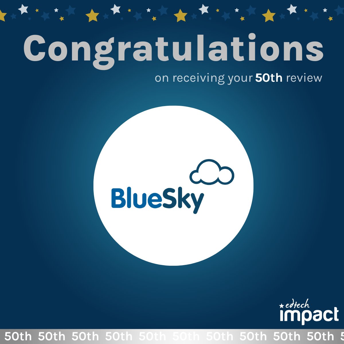 TheEdtechImpact's tweet photo. Big congratulation to @BlueSkyMatters and @DoodleLearning_ for achieving the milestone of 50 reviews 🚀
Great to also see code4kids and @scalefusion reaching their milestones 🎉
#edtech #edtechevidence #teachertwitter https://t.co/HqPBiBWGFK
