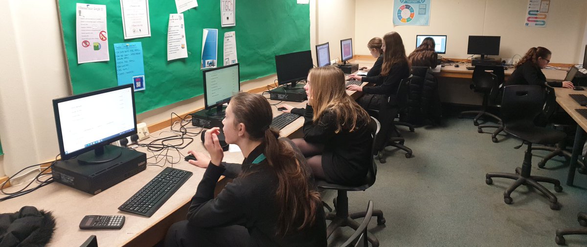 Tech_BroEdern's tweet photo. Merched bl8 @BroEdern wedi bod yn gweithio'n galed eto heddiw ar dasgau #CyberFirstGirls @NCSC // Our yr8 girls have been working hard again today on the #CyberFirstGirls tasks @CyberFirstWales 

#CyberSecurity #CyberFirst #GirlsIntoCoding #STEM https://t.co/yETFDVLCRJ