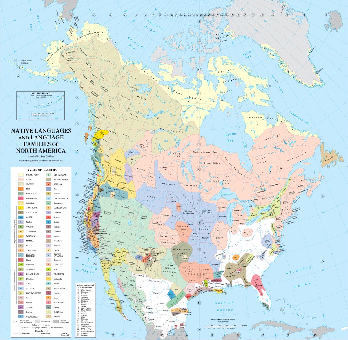 lingdiscovery's tweet photo. This map of the indigenous languages of North America at the time of European contact has a giant hole in the southeast.

#Mississippi #history #Native #Indigenous #NativeAmerican #language #linguistics https://t.co/kunJejUbnz
