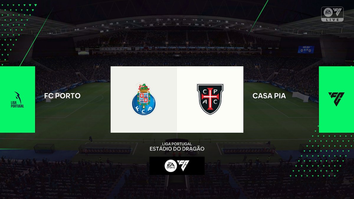 1602Isaac's tweet photo. 17°Jornada de Liga Portugal 07Ene 
El Porto vuelve a ganar otro partido en Liga pero no con la solidez defensiva a la que nos tiene acostumbrados sino que tuvo que tirar de valentía para remontar un partido que empezó ganando el Casa Pía. 🟢⚽ #ligaportugal #easportfc24 https://t.co/B3NQa3WQVu