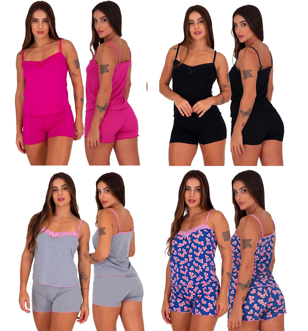 Kit 2 Short Doll Vivi