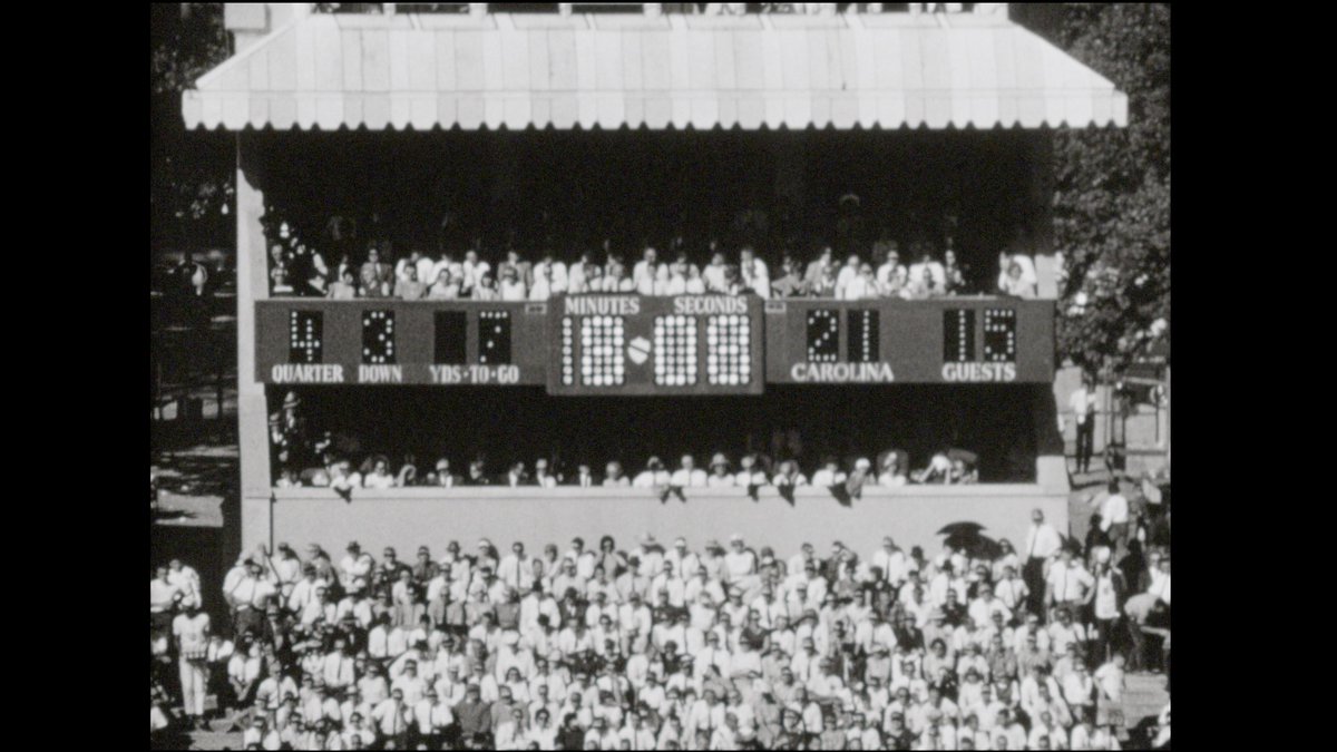 MSUavarchivist's tweet photo. @Shanny4055 @cfbhall @fwaa Highlight film footage of the 1964 MSU vs. NC football game, courtesy of MSU Archives &amp; Historical Collections https://t.co/6RRA63BFoE https://t.co/oBS2xe1IBi