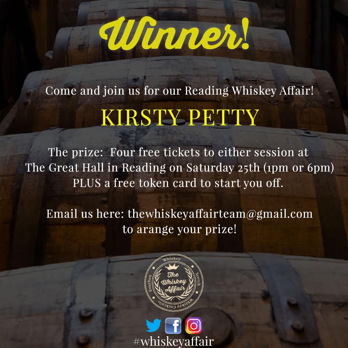 The Whiskey Affair (@whiskeyaffair) on Twitter photo 