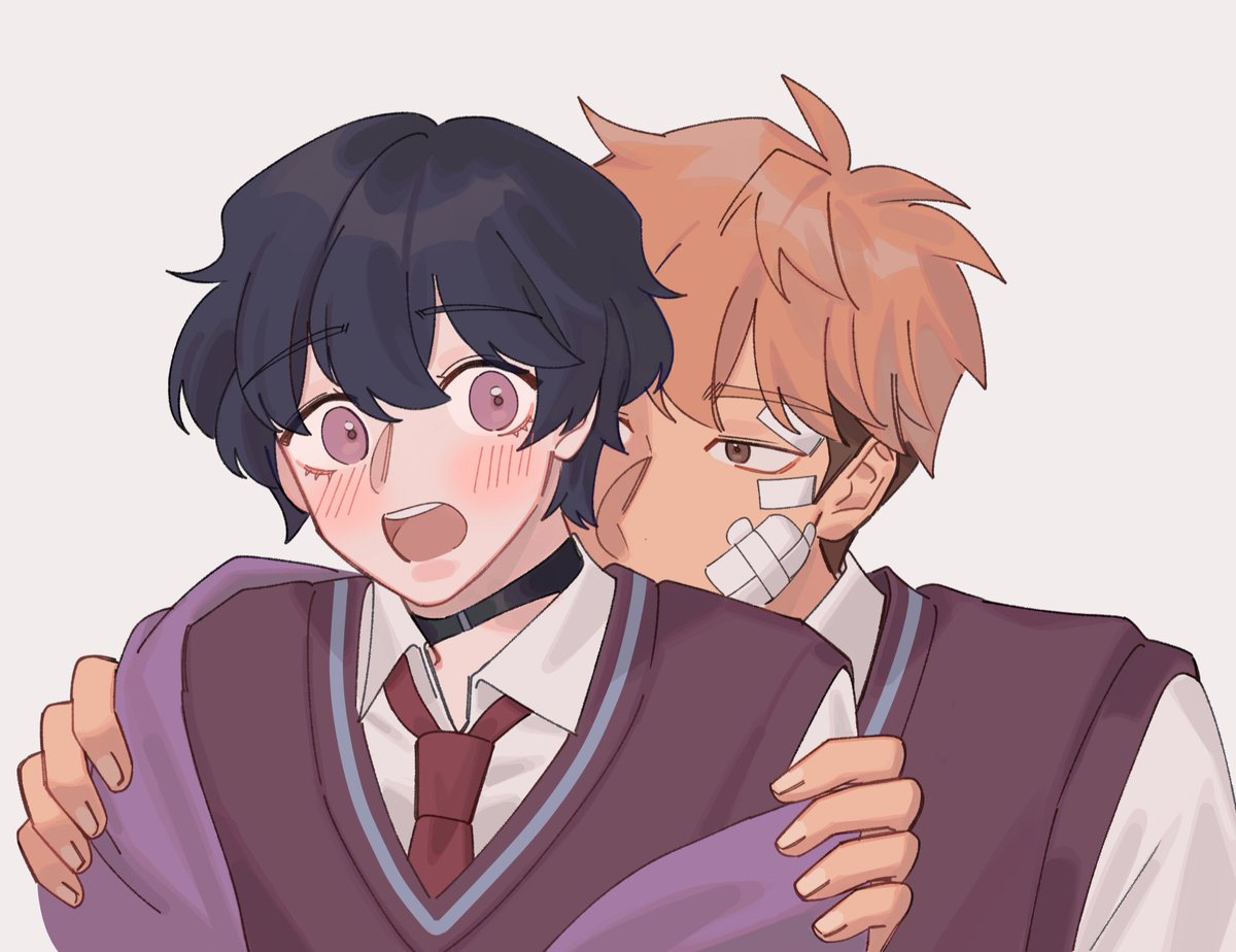moki_chei's tweet photo. Sorry ma friends, I almost forgot ๐๐๐๐งก๐
#MIA #MIA_doodles #BL_OC #OC https://t.co/Ikp0sX5WRQ