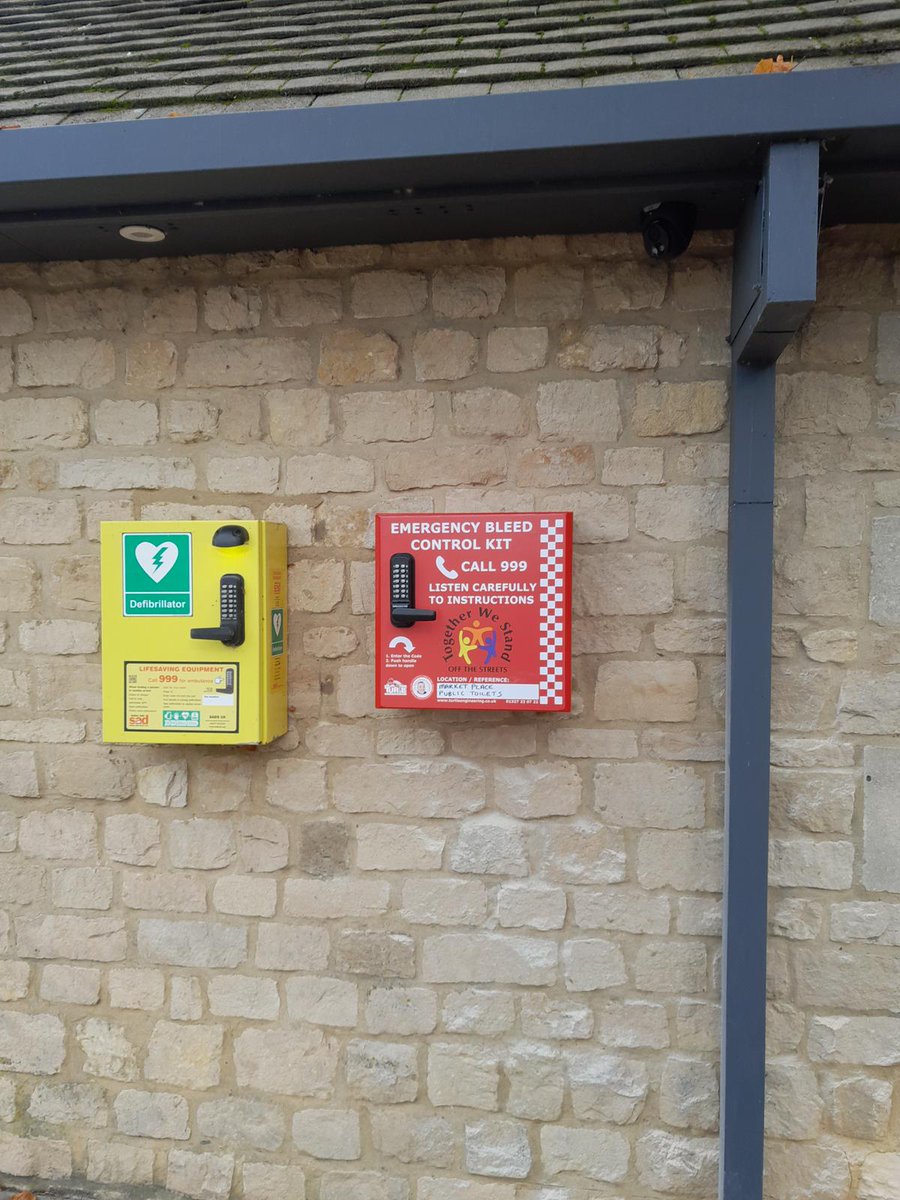 Bleed cabinets installed today in Brackley 🙌

Old Fire Station, 37 High Street Brackley NN13 7DW

Public Toilets, High Street Brackley NN13 7AB

Egerton Hall, Juno Crescent, Brackley NN13 6GN