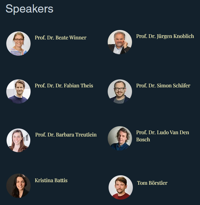 WinnerLab's tweet photo. Looking forward to discussing the latest research of our speakers at the @ForInter1 International Symposium on November 23rd and 24th 🧠🚀
@Knoblich_lab @fabian_theis @SimonTSchafer @TreutleinLab @LuVaDeBo @Borstlino
#forinter #symposium #organoids #stemcells https://t.co/dHmg0E8sDY