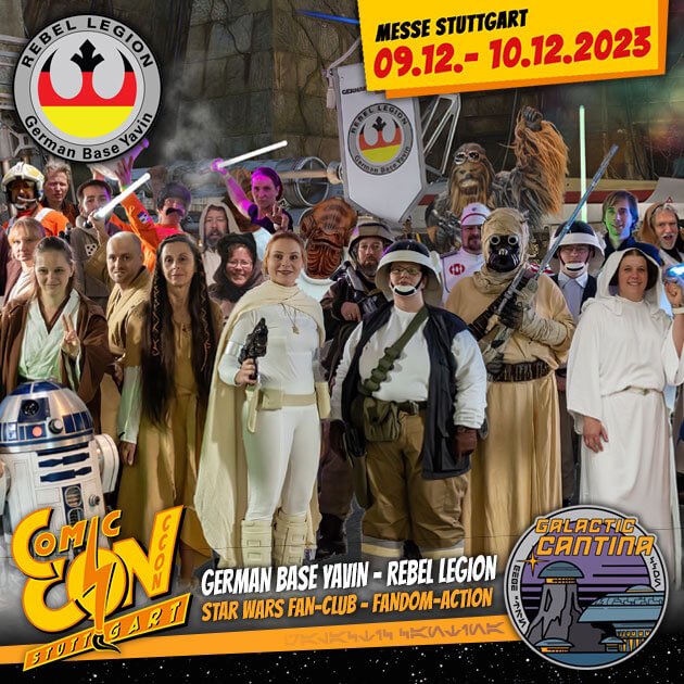 jedipedia's tweet photo. In 2 Wochen ist #ComicCon in #Stuttgart – Zeit fürs 2. #WarmUp! 🔥
Mit Ines & Tobi von #JediBibliothek & Karsten von #GermanBaseYavin zeigt euch #Echo3anEcho7 die Attraktionen der #GALACTICCANTINA! 😁
#EntdeckeStarWars #StarWarsPodcast #StarWars #CCON
@TheGryph @BustingTheHulk https://t.co/krfiDVegzC