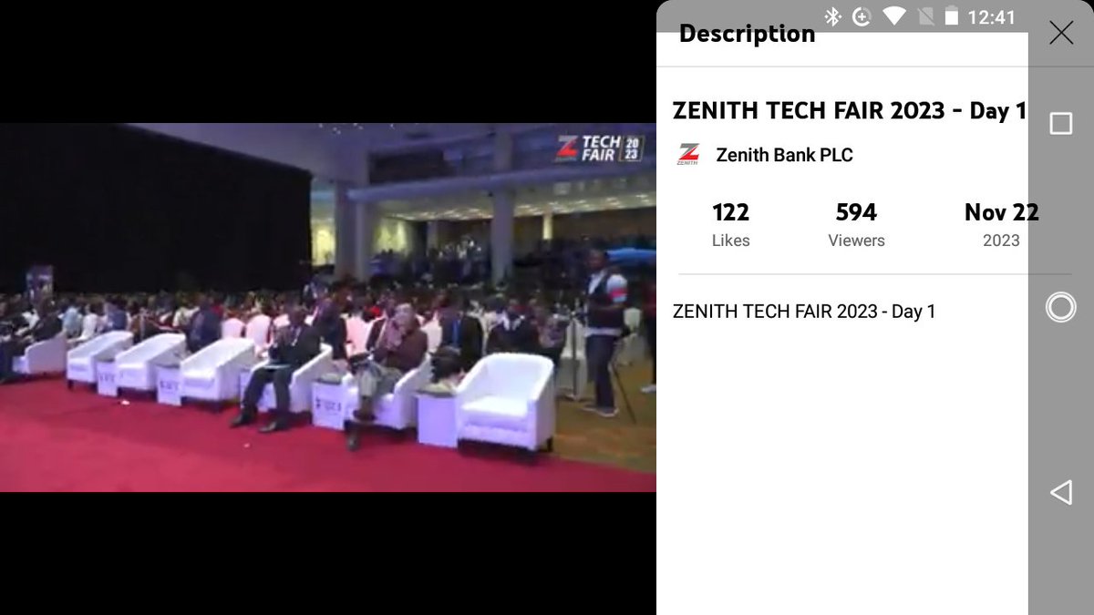 SignsAriyo's tweet image. TechFair 2023

#FutureForward3 #ZenithTechFair #ZBTechFair2023 #ZenithBank #Tech #Technology #Weekend
@ZenithBank