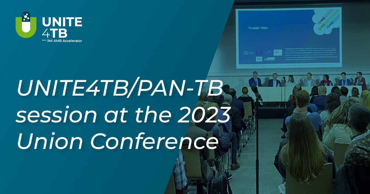 Last week, at the #UnionConf2023, our joint session with PAN-TB provided a comprehensive overview of the ongoing efforts by both collaborations to radically innovate #TB #drugdevelopment. A summary of the session is now available on our website 👉 unite4tb.org/newsroom/unite… #EndTB