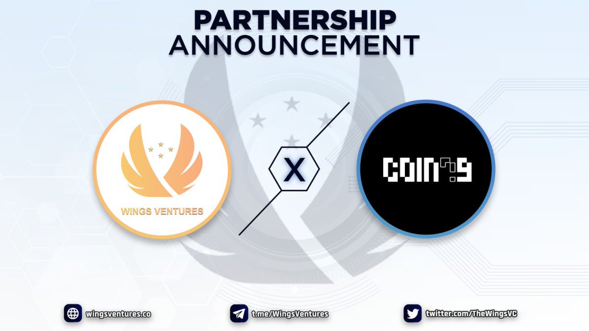 We're Wings (@thewingsvc) on Twitter photo Wings Ventures is thrilled to announce the media partnership with <a href="/Coin79_io/">Coin79 Insights</a> . We believe that this cooperation will bring a lot of value to both communities in the near future 🔥 Wings Ventures is thrilled to announce the media partnership with <a href="/Coin79_io/">Coin79 Insights</a> . We believe that this cooperation will bring a lot of value to both communities in the near future 🔥