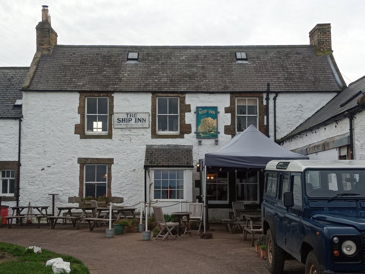 Lunch and a pint of Dolly Daydream. Great pub, great brewery <a href="/shipinnnewton/">The Ship Inn</a>