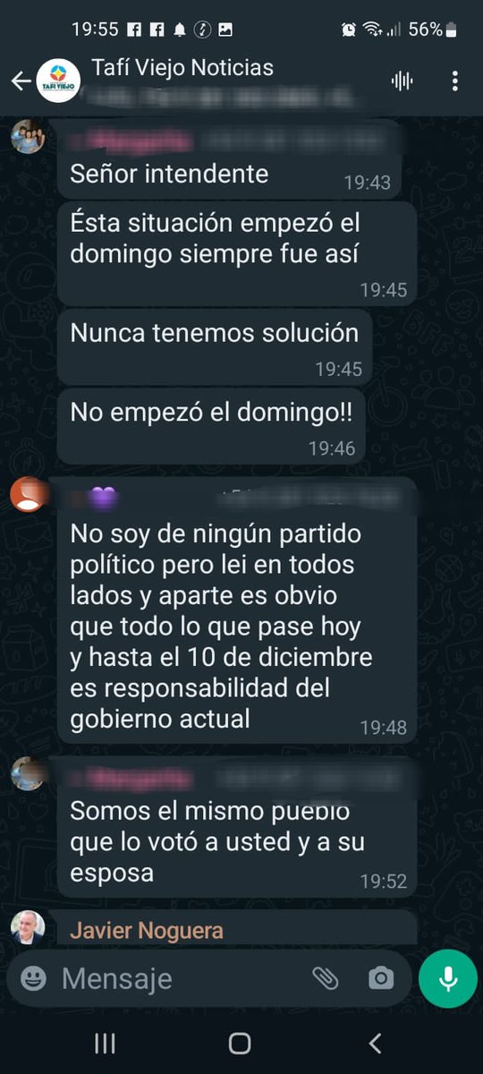 gonziver's tweet photo. El intendente de Tafi Viejo echándole la culpa a los vecinos que votaron por Milei de que se haya cortado el agua en la ciudad. Miserable es poco. https://t.co/NbZfgKWT7q