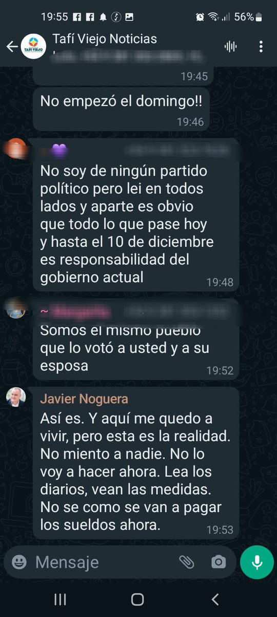 gonziver's tweet photo. El intendente de Tafi Viejo echándole la culpa a los vecinos que votaron por Milei de que se haya cortado el agua en la ciudad. Miserable es poco. https://t.co/NbZfgKWT7q