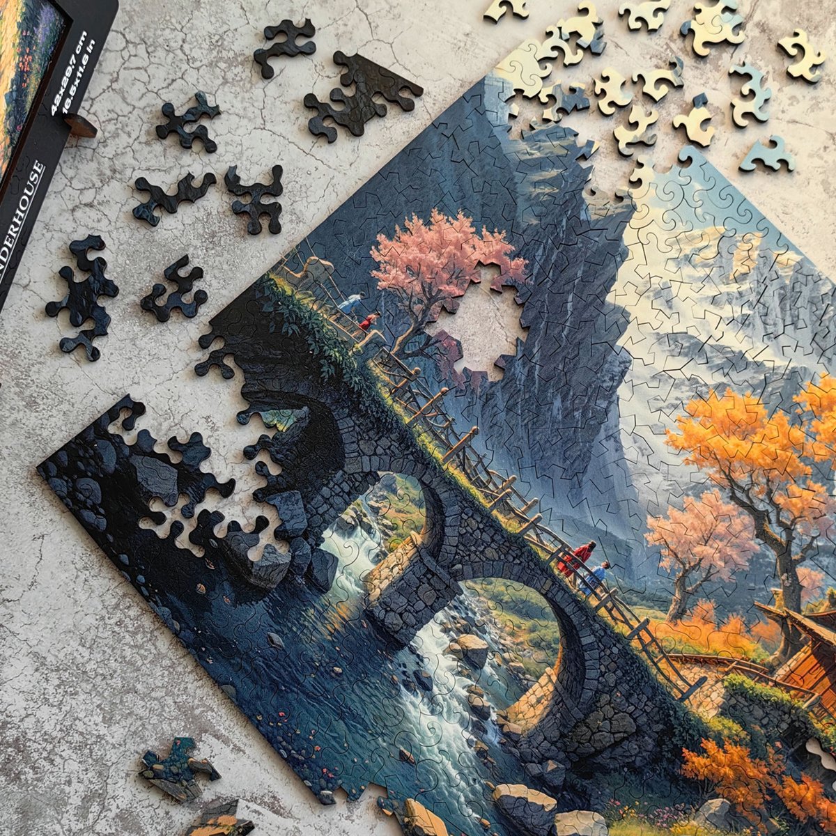 In the chill of cold weather, a jigsaw puzzle warms the soul, piece by piece. 

Embrace the coziness of cold days with the warmth of puzzling ❄️🧩 

#WednesdayWisdom