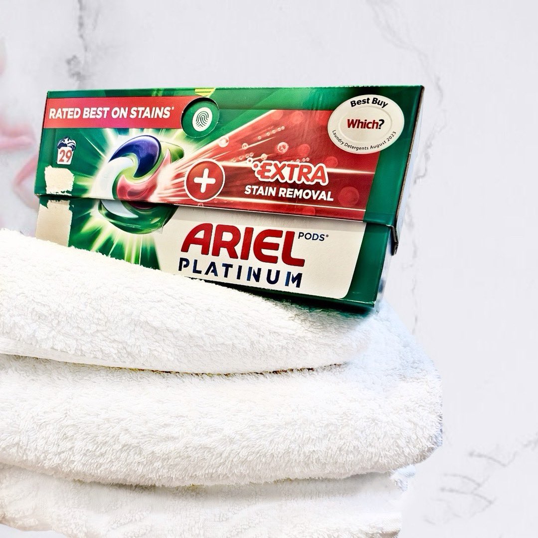 Diving into the #WashColderChallenge with Ariel Platinum PODS®! 🌿 Share your eco-friendly laundry journey using #ad, #savvycircle, and #WashColderChallenge. Let's make a difference together! @supersavvymeofficial <a href="/joyofclean/">joyofclean</a> 🌍✨ #SustainableLiving #GreenChoices