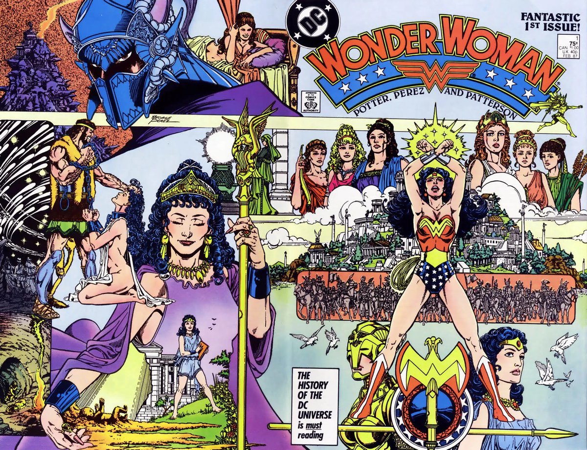 comixmenpodcast's tweet photo. #Miércoles de #CómicDeLaSemana Hoy
Wonder Woman Vol. 2 No. 1 con fecha de portada de febrero de 1987.
Autores: #GregPotter y #GeorgePérez
#Diana #Hippolyta #Themyscira #JusticeLeague #DCComics #DCUniverse #DCSuperheroes #DCSupervillains #DC https://t.co/4KgUidGWGZ