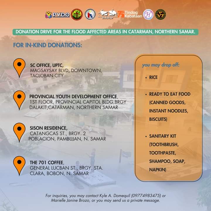 ogie_lucaya's tweet photo. 🚨 Urgent Call for Aid: SAAN AABOT ANG 50 PESOS MO? 🚨
Thousands have been forced to evacuate as homes and livelihoods succumb to massive flooding. Families are in urgent need and your 50 pesos can make a significant impact.
#NorthernSamarNeedsHelp https://t.co/3Idl5vXvxp