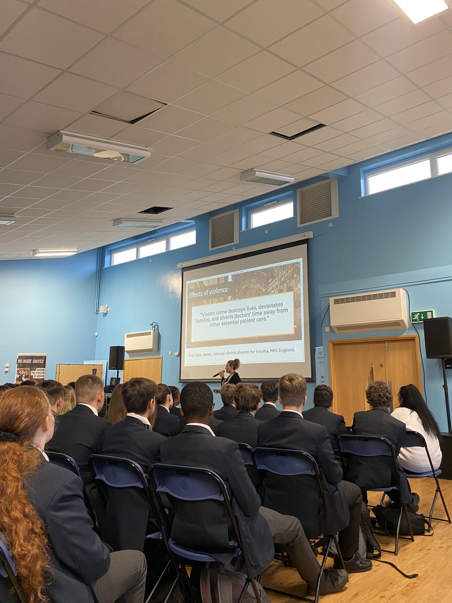 Tameside Council (@tamesidecouncil) on Twitter photo Today No More Knives from <a href="/MessageTrust/">The Message Trust</a> paid a visit to Longdendale High School to inform, equip and empower students to make good choices around the subject of knife crime 🚫
(1/3) Today No More Knives from <a href="/MessageTrust/">The Message Trust</a> paid a visit to Longdendale High School to inform, equip and empower students to make good choices around the subject of knife crime 🚫
(1/3)