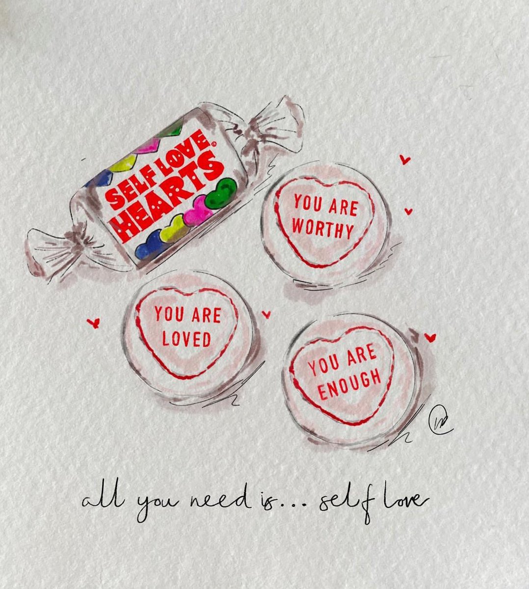 Some priorities in life need to be self love and self care. 
It’s okay to take time for you! 
It’s okay to be selfish! 
Be kind, but also be kind to yourself! 

©Lucy Claire Illustration
#rpamhm #thriveatryecroft #MentalHealthMatters