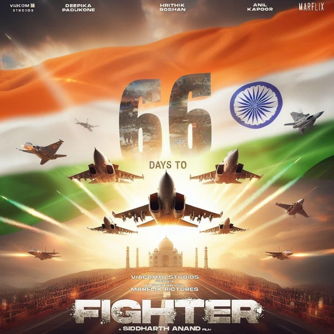 vandimedia's tweet photo. 66 Days To #Fighter !
#HrithikRoshan #DeepikaPadukone !

Most Awaited Movie 🎥 ! https://t.co/ck1zUb5vAj