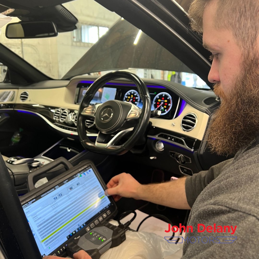 DelanyMotors's tweet image. Dan carried out a #DiagnosticCodeRead on this #Mercedes S Class using our Mercedes Star Tester, reporting that there were NOx sensor faults. 🚨

Dan stripped the #vehicle as required to gain access and to replace the NOx sensor 2. 

➡️ 0161 477 6266