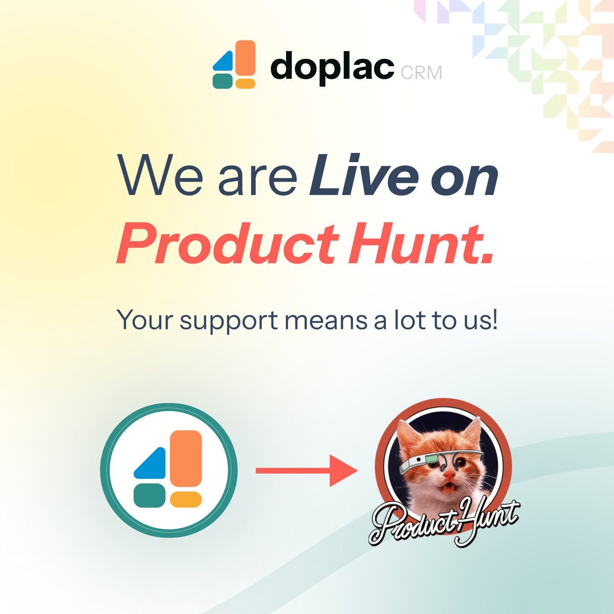 seowithrabbi's tweet photo. Hello Everyone ,  
 We're thrilled to announce the launch of Doplac CRM MVP with Product Hunt community today!        

Link in the comment box       

#doplaccrm #BlackFriday2023 https://t.co/SWbhsFdEWO
