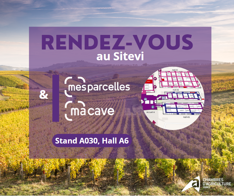 [Salon] J-1 avant le grand rendez-vous international : @sitevi !🍇

🔎Prêts à retrouver les équipes #MesParcelles et #MaCave pour des démonstrations de nos solutions et la génération de QR code grâce à notre partenaire #OpenWineData ?

👉Rendez-vous sur le stand A6 A030 !