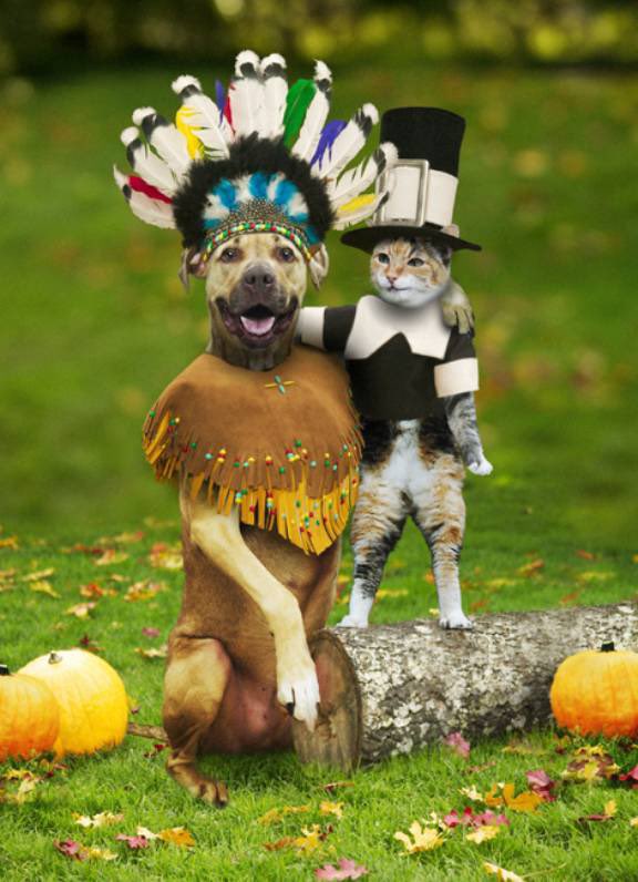 Happy Thanksgiving from Butch and me!  This is an especially great one for us.