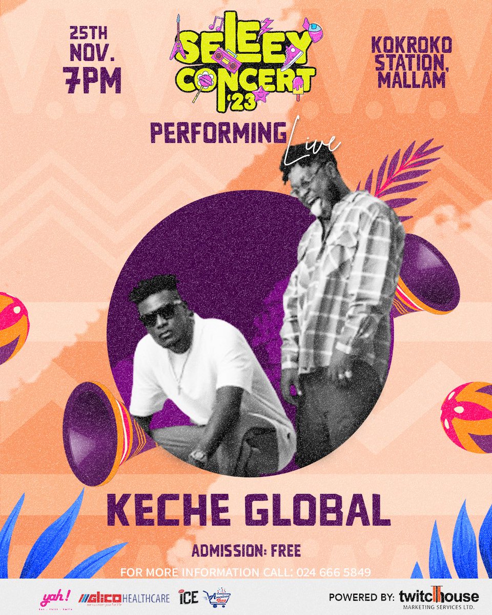 Full Jams  this Saturday🎉 with my bros <a href="/kecheglobal/">#TheSkillTeam</a>  #SeleeyConcert23