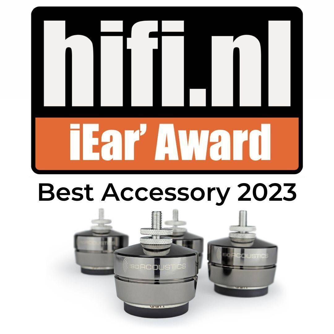 IsoAcoustics's tweet photo. IsoAcoustics GAIA Isolators have bagged the prestigious AUDIO SHOW IEAR' 2023 HIFI AWARD for Best Accessory! 🎉✨

Curious about the other award winners? Check out the full list of winners at Audio Show iEar 2023 here 👉 https://t.co/XvU5xnHhu4) https://t.co/pAioFWHswC