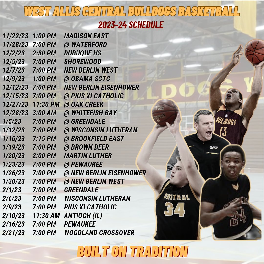 23-24 Schedule