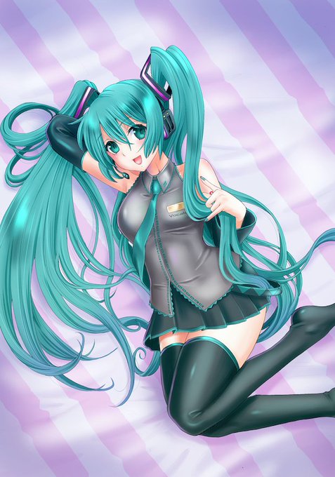 これはとても有名なツインテールです。 
#いいツインテールの日 