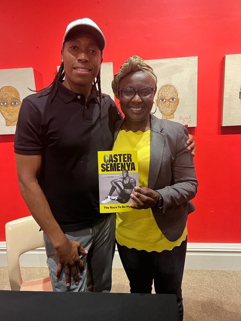 akua85's tweet photo. Got the honour &amp; privilege to meet &amp; introduce @MightyCaster during the Cape leg of her book tour at @StellenboschUni

A humble and inspiring human, with a wicked sense of humour. 🤭

I leave you with a quote from @MightyCaster: "Authenticity is the best outfit you can rock!" https://t.co/VngUh3mJbC