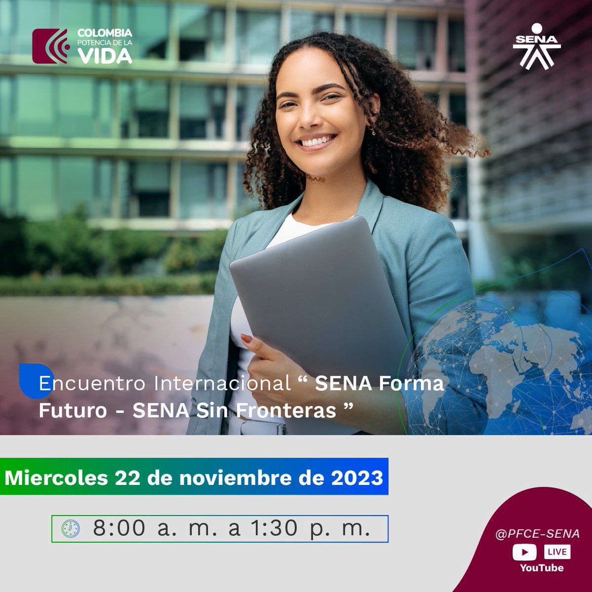 FODESEP's tweet photo. #fodesepaldia #SENAConLasEmpresas #AEstaHora Damos apertura al Encuentro Internacional del PFCE con las inspiradoras palabras del Director @JorgeELondonoU.  https://t.co/i3JBCSA5OX https://t.co/IYr7tOV5z4