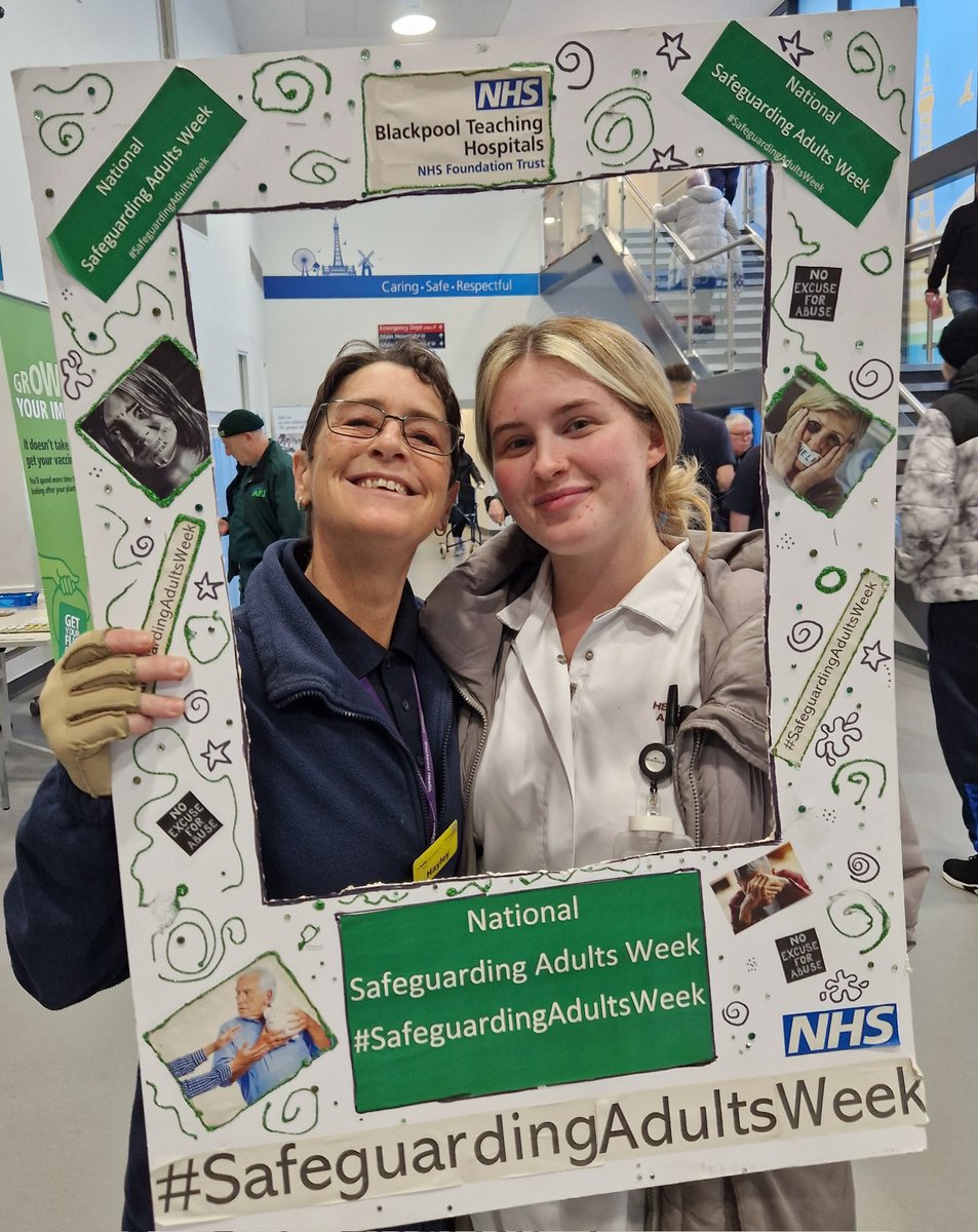 safeguardingpa1's tweet photo. #SafeguardingAdultsWeek @AnnCraftTrust @maximiss123 @BlackpoolHosp #endneglectandabuse https://t.co/QJ3hEg7Ymw