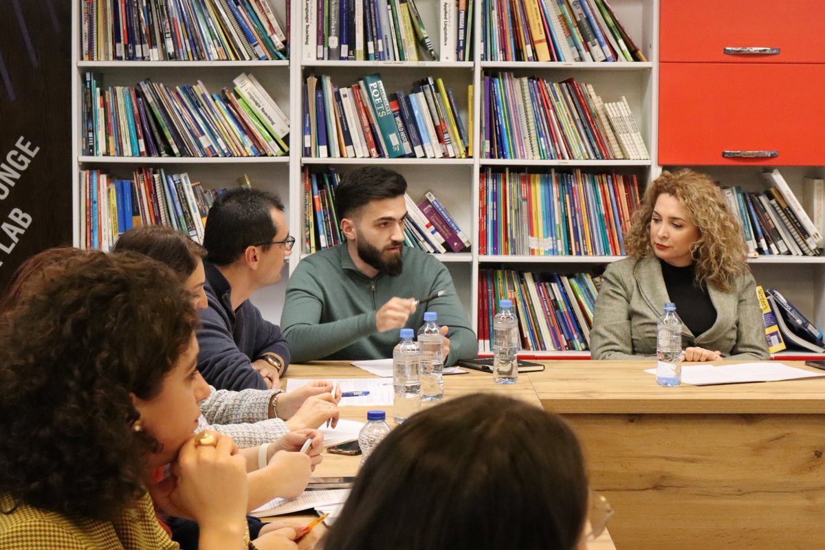 kusacenter's tweet photo. Discover highlights from the recent KUSA Alumni Talk event, where our Alumni Team on Energy and Environment shared their Position Paper on Kosovo's energy transition and health impacts. https://t.co/AGVWrVN23Z
