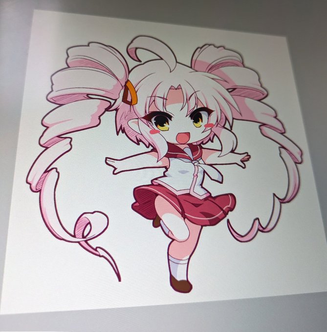 ついなちゃんのオンリーイベント
ホントはアクリルキーホルダー作るつもりだったんだけど
おととい入稿しようとしたら
間に合わなかったのでらくがき本を作りました。 